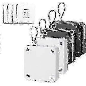 Automatic Door Closer 4pcs with Drawstring, 1000g Pull Cor, Designed for Sliding Doors Having Viewing Window, No Drilling Installation