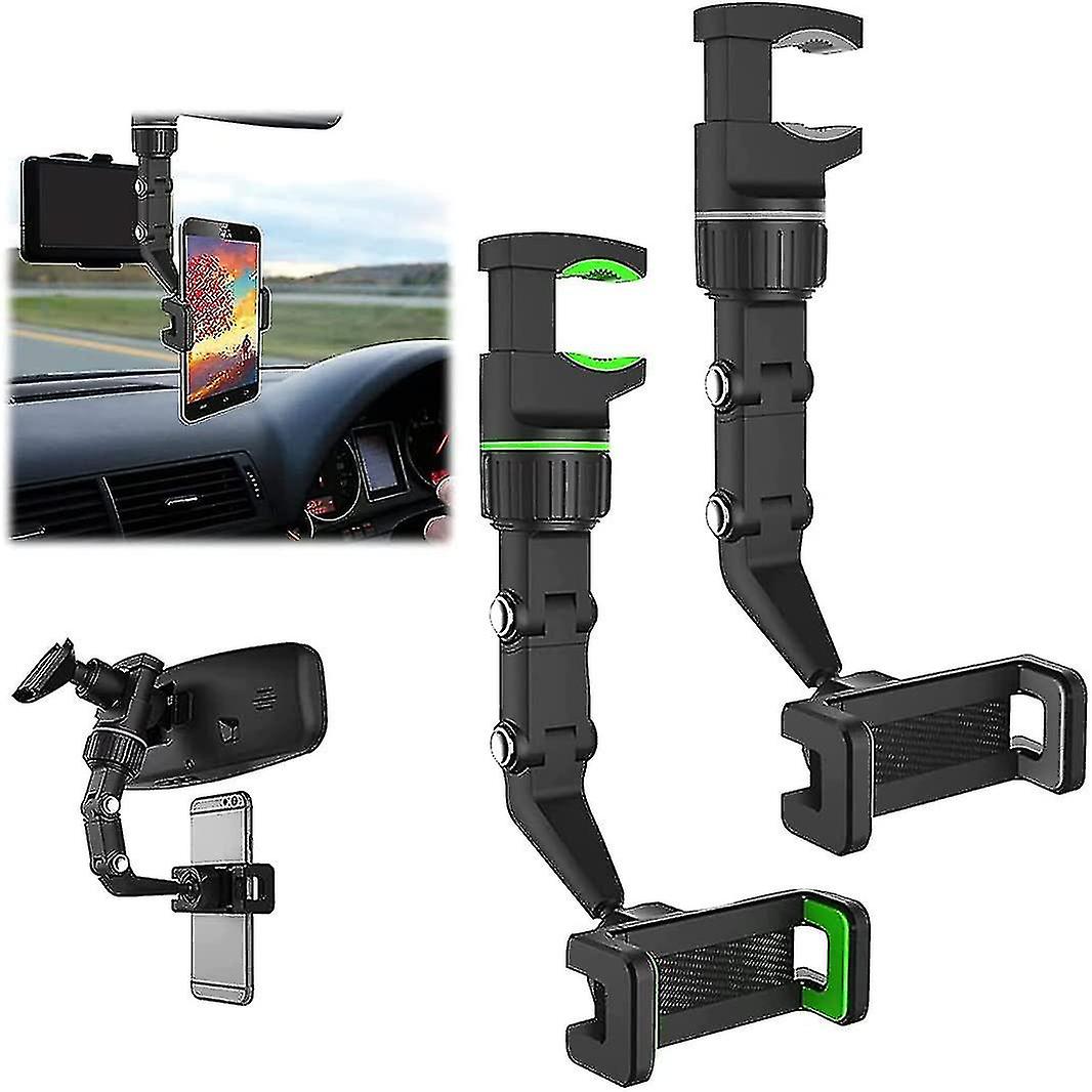 360 Multifunctional Rearview Phone Holder Compatible With All Cell Phones