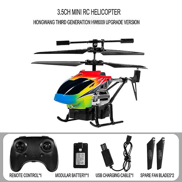 Mini Rc Helikopter 2.4g Uzaktan Kumandalı Uçak 3.5ch Led Işık Otomatik Dönüş İrtifası Tutun Rc Uçak Oyuncaklar Erkekler İçin