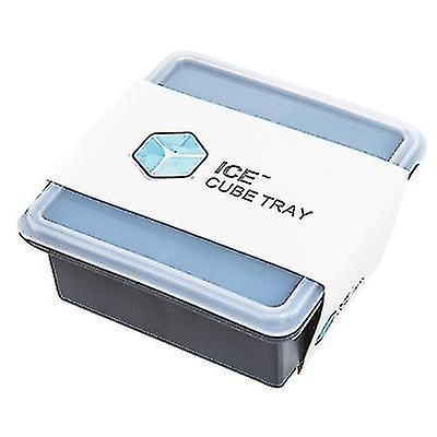 8 Grids Silicone Ice Cube Tray Tool With Lid