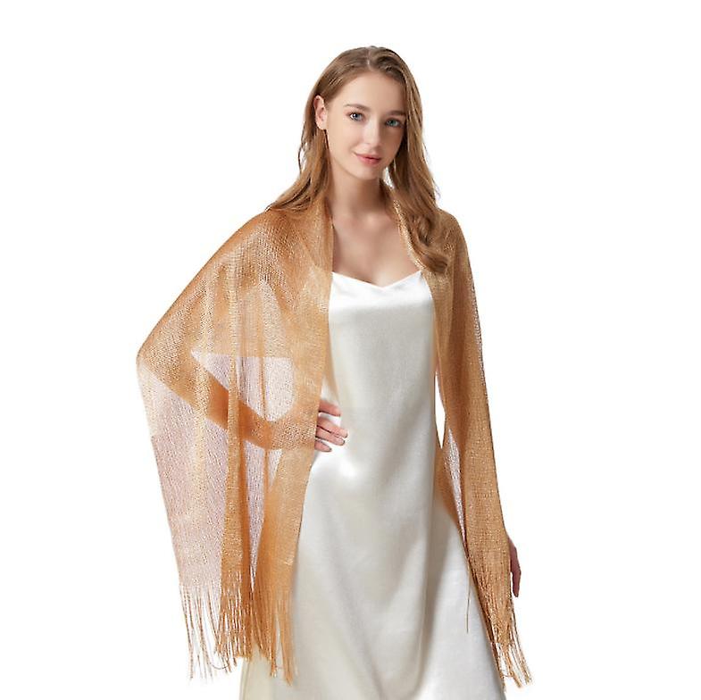 Shawls and Wraps with Snowflake Scarf Clip