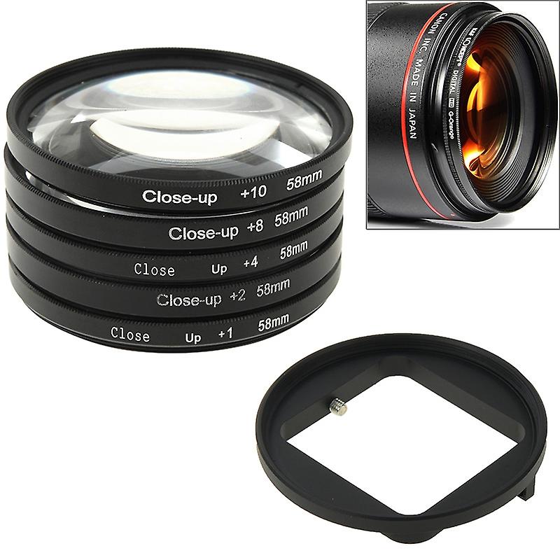 6 in 1 58mm Close-Up Macro Filter for GoPro HERO3