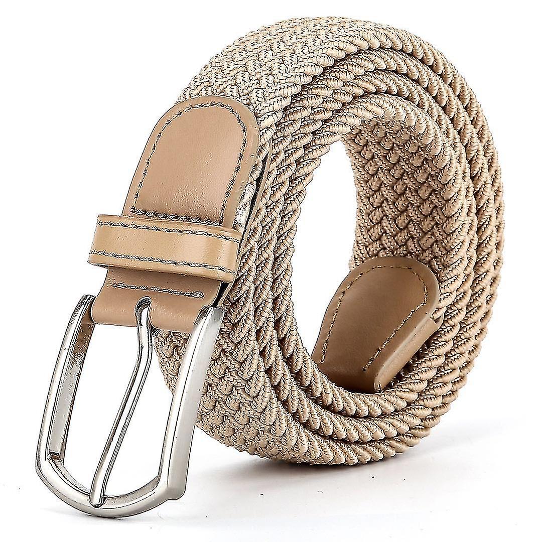 Uomini Donne intrecciate intrecciate regolari elastiche casual cinture casual