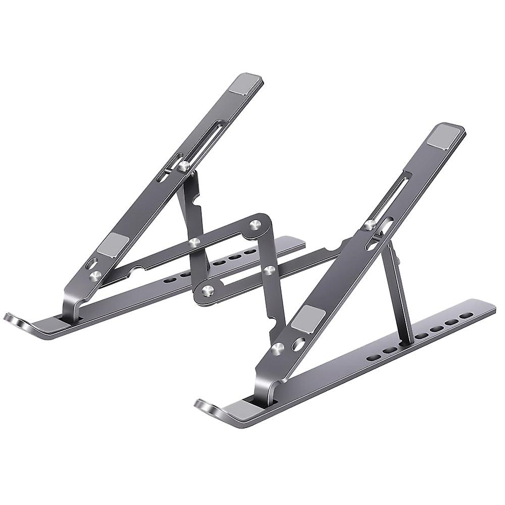 Laptop Stand Holder Notebook Stand For Desk Aluminum Support Portable Lap Top Base Foldable Bracket For Computer Pc Macbook Pro