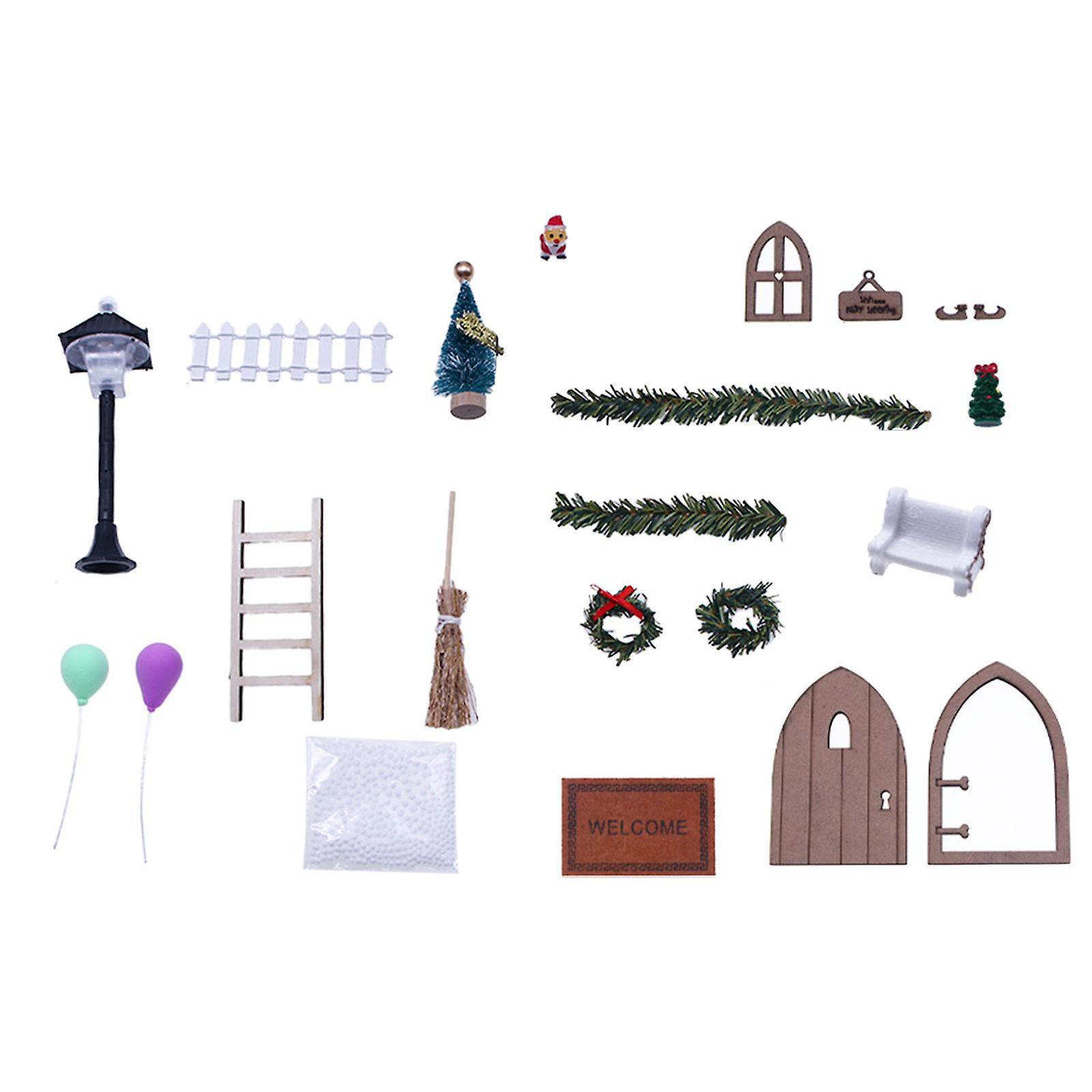 17x Dolls House Simulation Model Scene Miniature Accessory Decoration