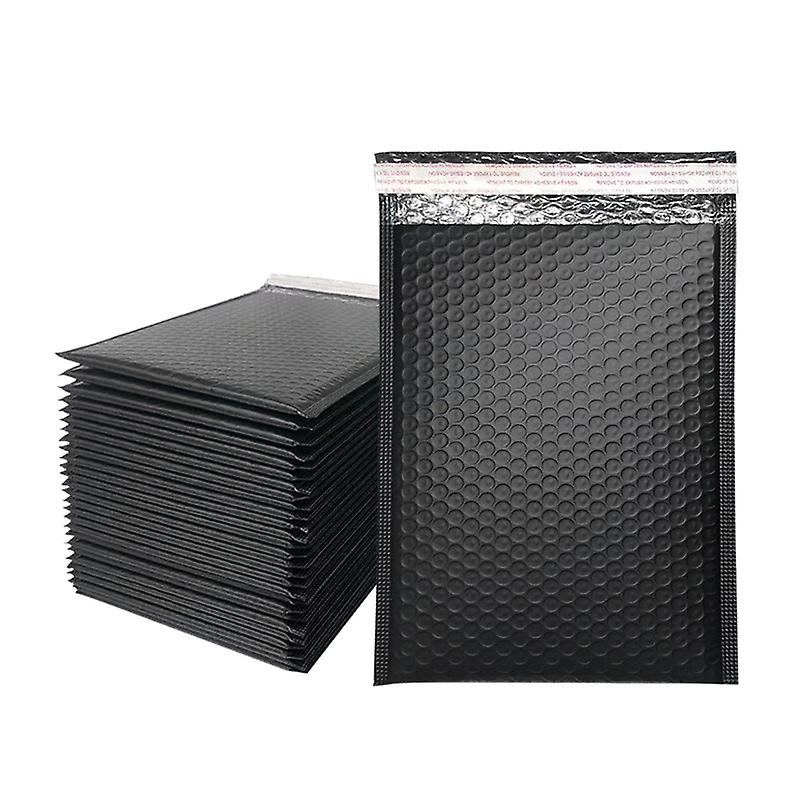 Bubble Wrap 50 Pcs Mailer Poly Pink Bubble Padded Mailing Envelopes For Shipping M Black 13*18cm