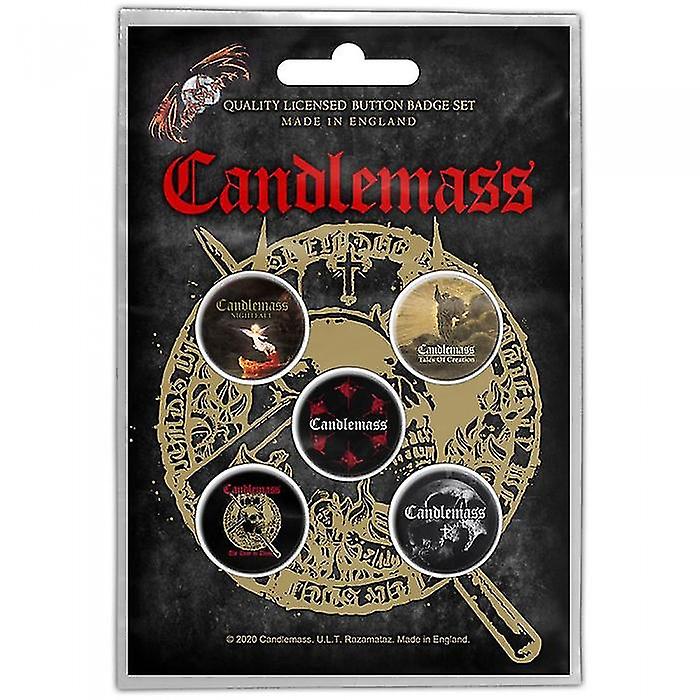 Candlemass The Door To Doom Badge (Pack of 5)