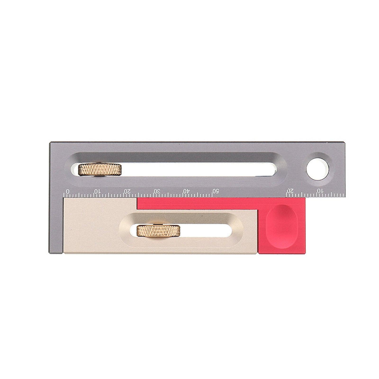 Hongdui Table Saw Slot Adjuster Tenon Tool Woodworking Measuring Block Moveable