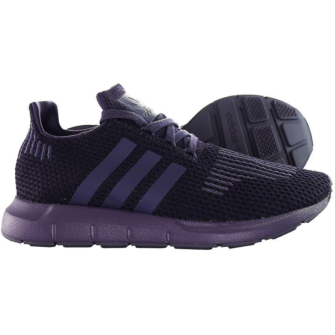Adidas Swift Run Lace-Up Purple Synthetic Womens Trainers CQ2022