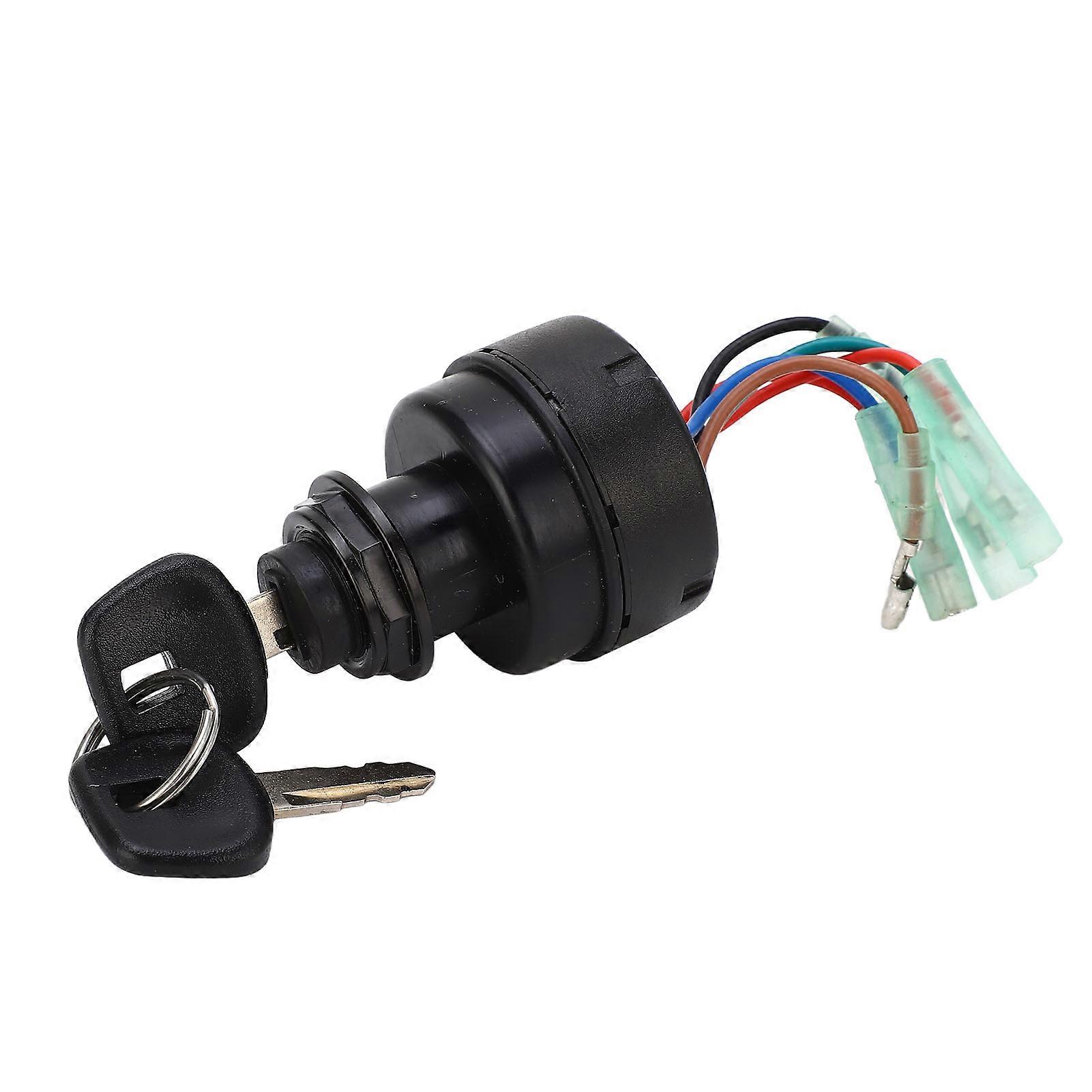 Boat Ignition Key Switch Set 353‑76020‑3 Remote Control Box Ignition Switch Replacement for Tohatsu RC5A RC5B RC5C RC5E RC5F 