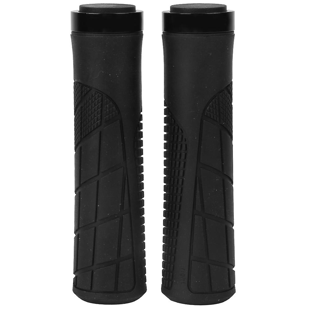 Non-slip Rubber Lock-on Mountain Bike Handlebar Grips