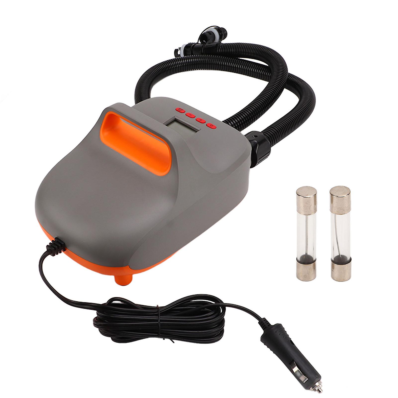 Paddle Inflation Pump 12V High Pressure Universal 20PSI Electric Inflaters for Rubber Boat Assault Boat
