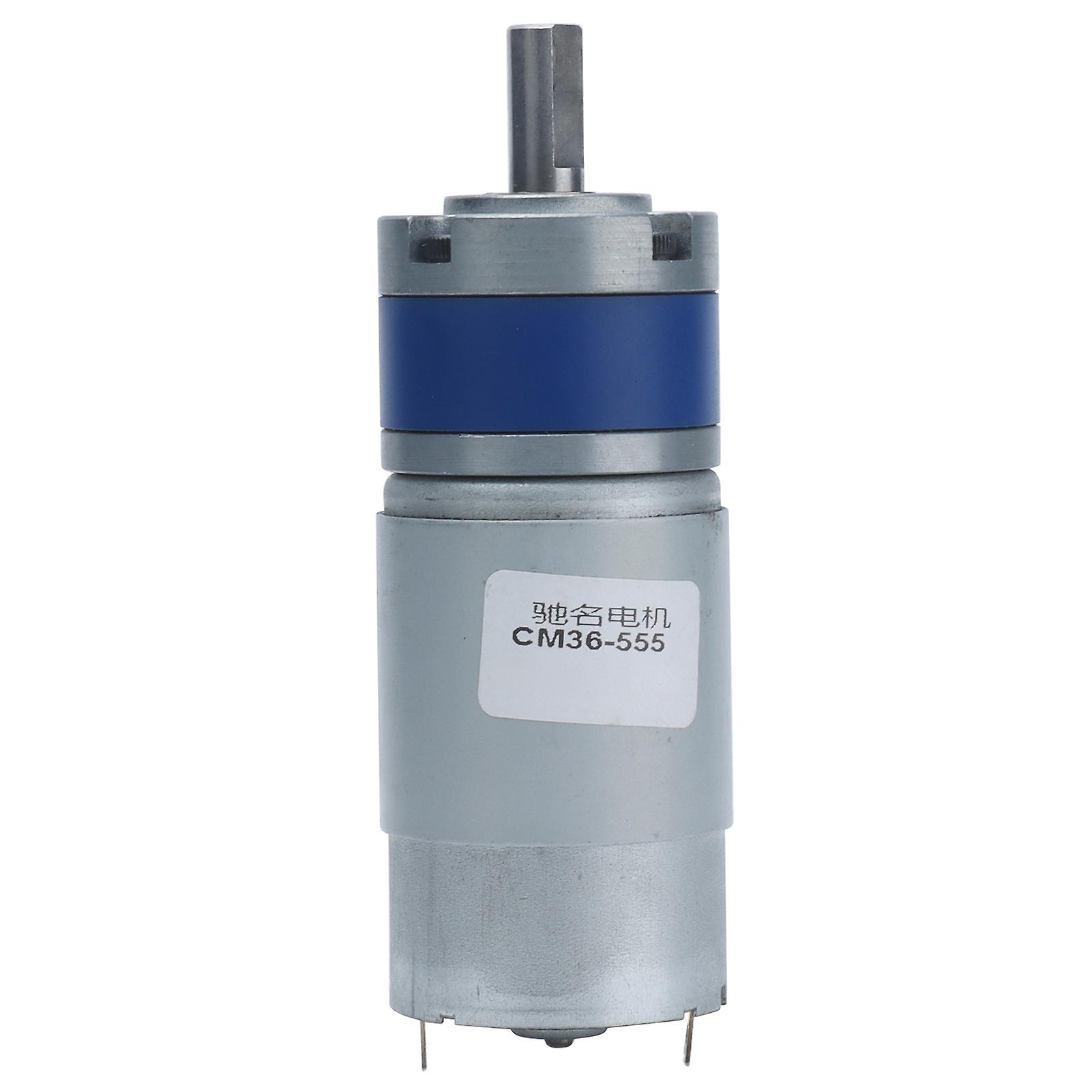 24V DC Gear Motor 32RPM with Stable Performance, Large Torsion & Low Noise for Home Office Robots