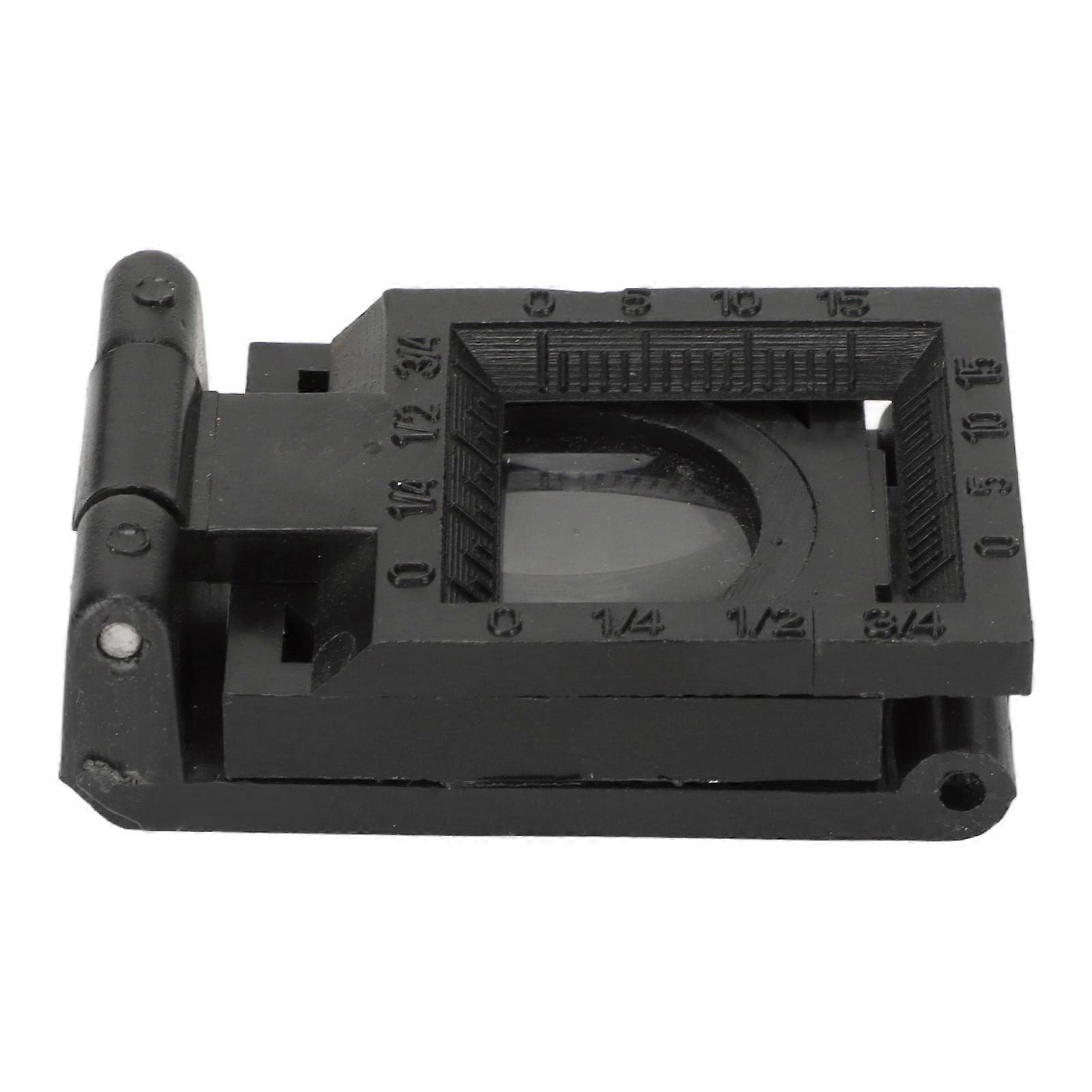 10X Folding Magnifier Loupe Sharp Focus Portable Jewelry Detecting Magnifying Glasses for Watch Industry 