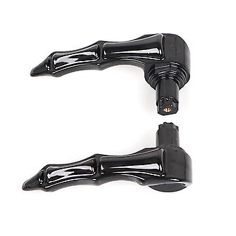 Saddlebag Skull Fingers Latch Handles Lever Lid Lifter For Touring 2014up