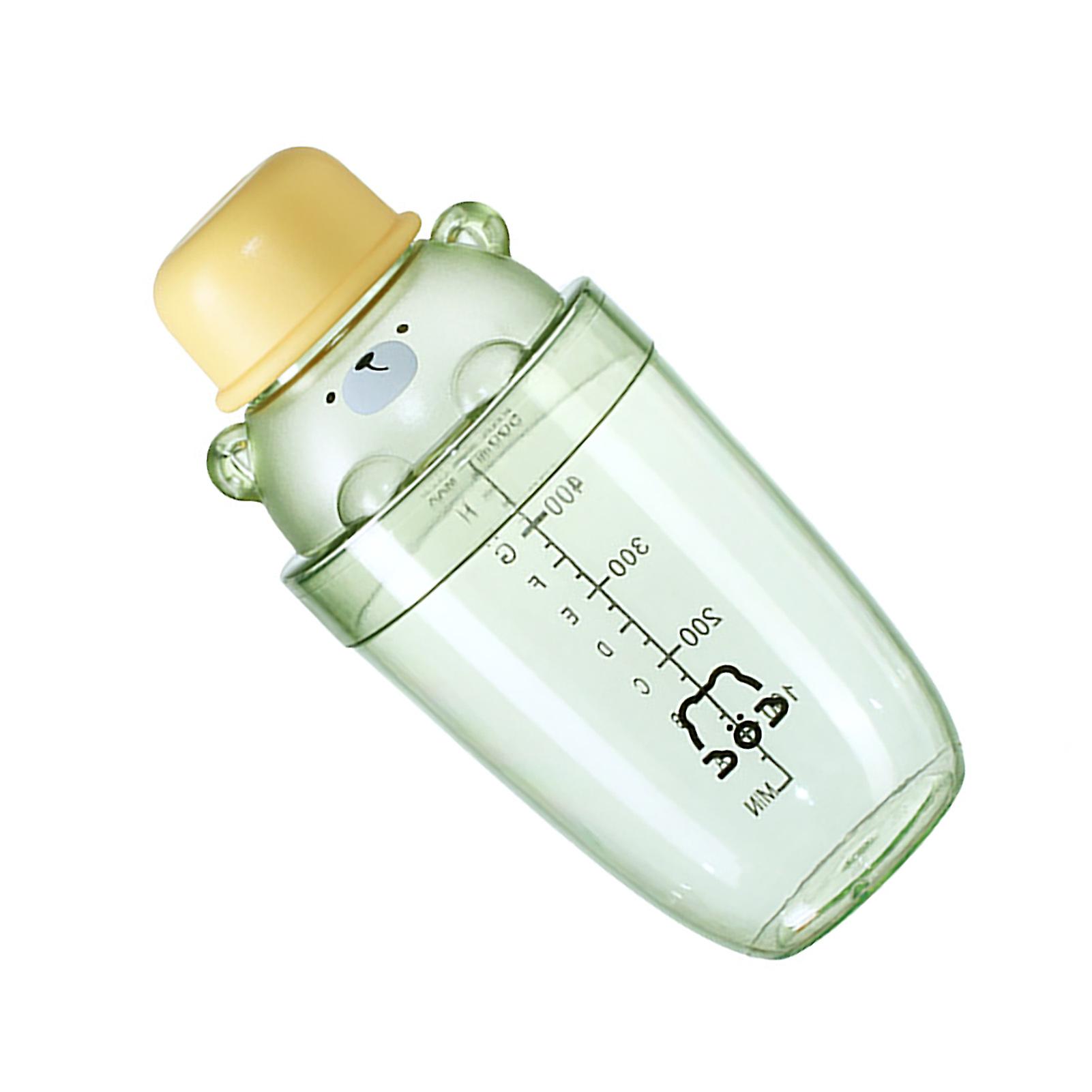 Yellow 500ML Plastic Portable Cocktail Shaker for Wine & Drinks