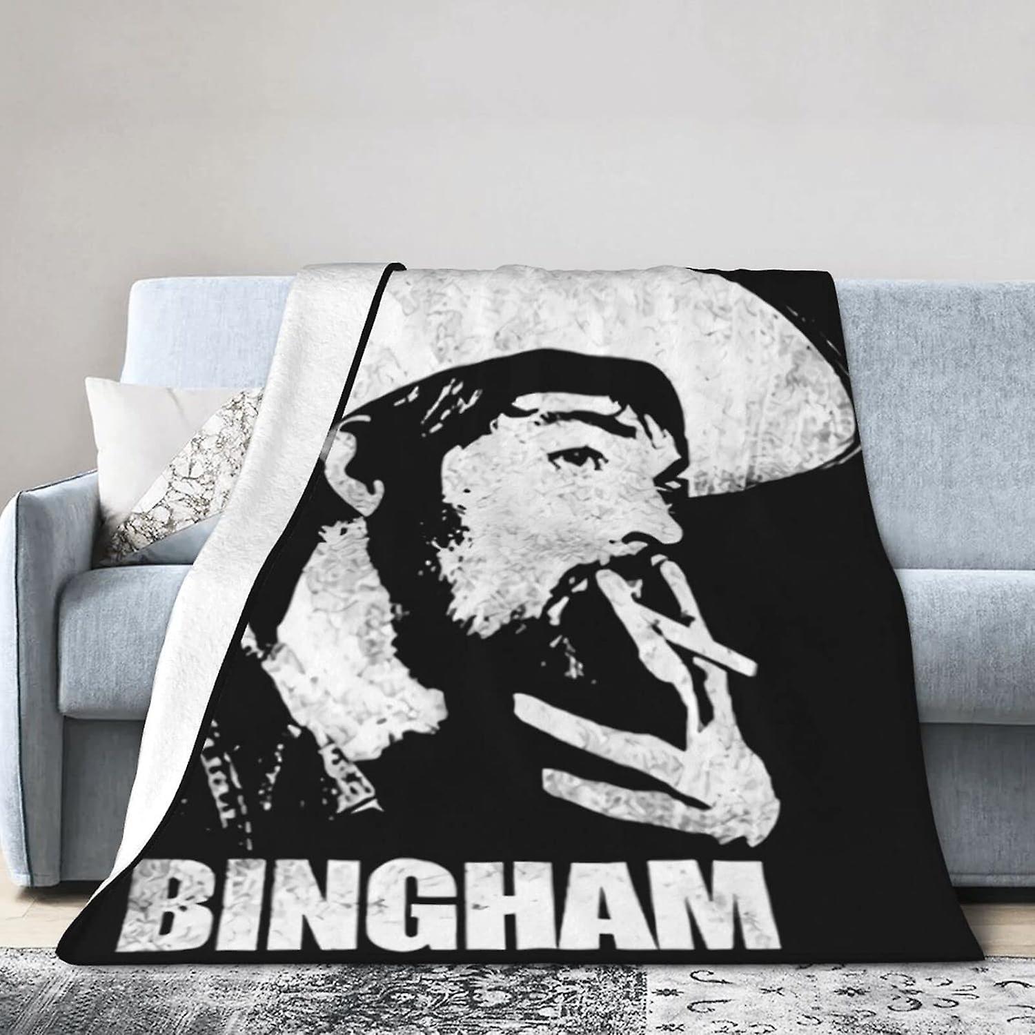 JI1705 DaniBrant Ryan Bingham Koc do rzucania na kanapę Sofa Puszysta narzuta z mikrofibry Miękka, przytulna, lekka Nadaje się do łóżka, sofy, krzesła, łóżka polowego Livin