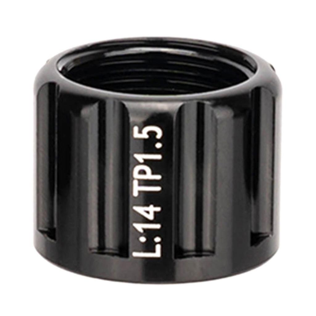 Cykel Thru Axlar Mutter Cykel Nav Röraxel Grillspett Mutter M12 M15 Gänga Axlar Mutter