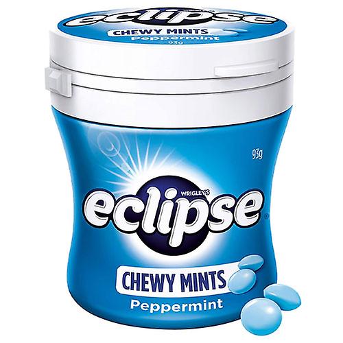 PEPPERMINT Eclipse Chewy Mints Tub Refreshing Delightful Delicious Chewy 6x93g