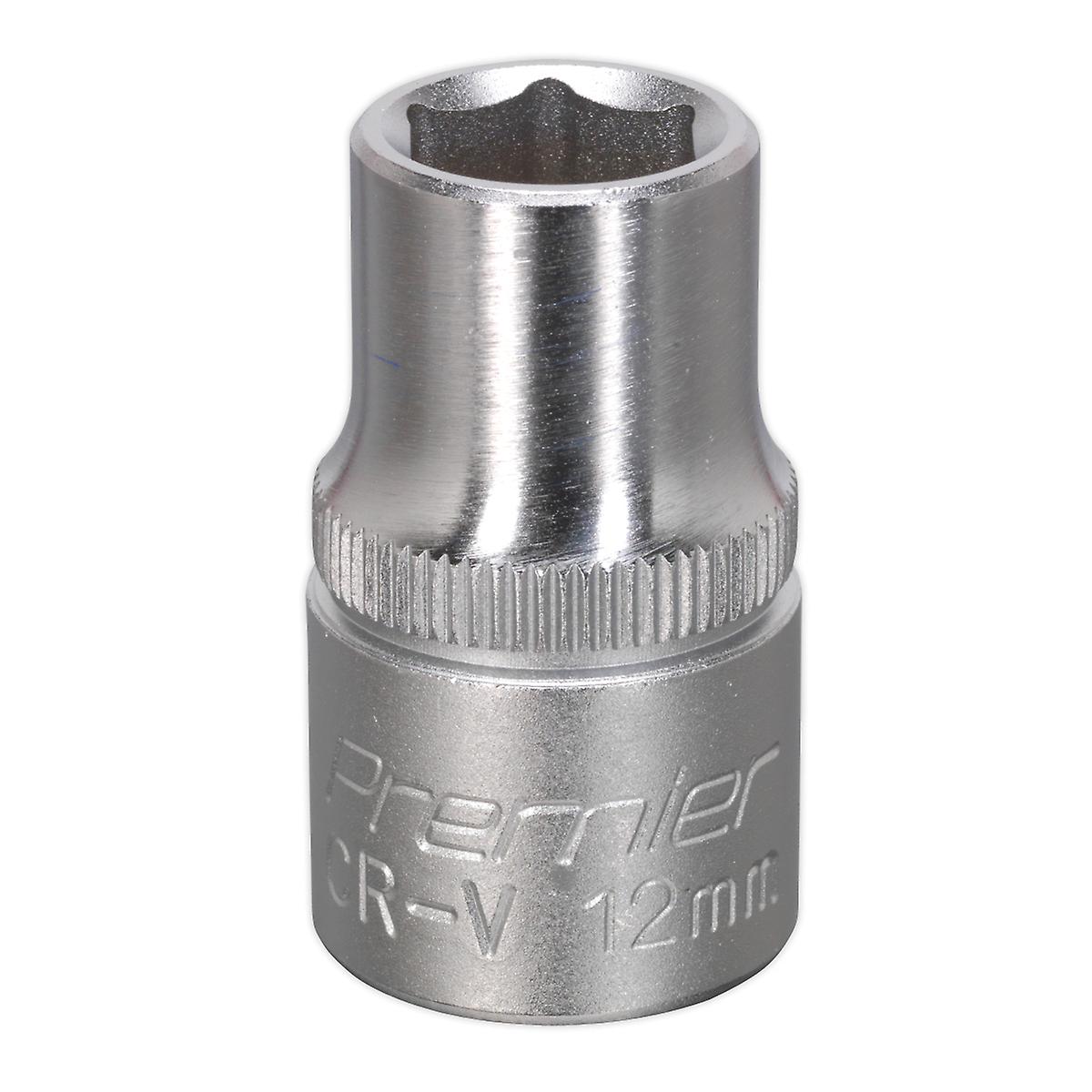 Sealey S1212 Walldrive Socket 12Mm 1/2Sq Drive