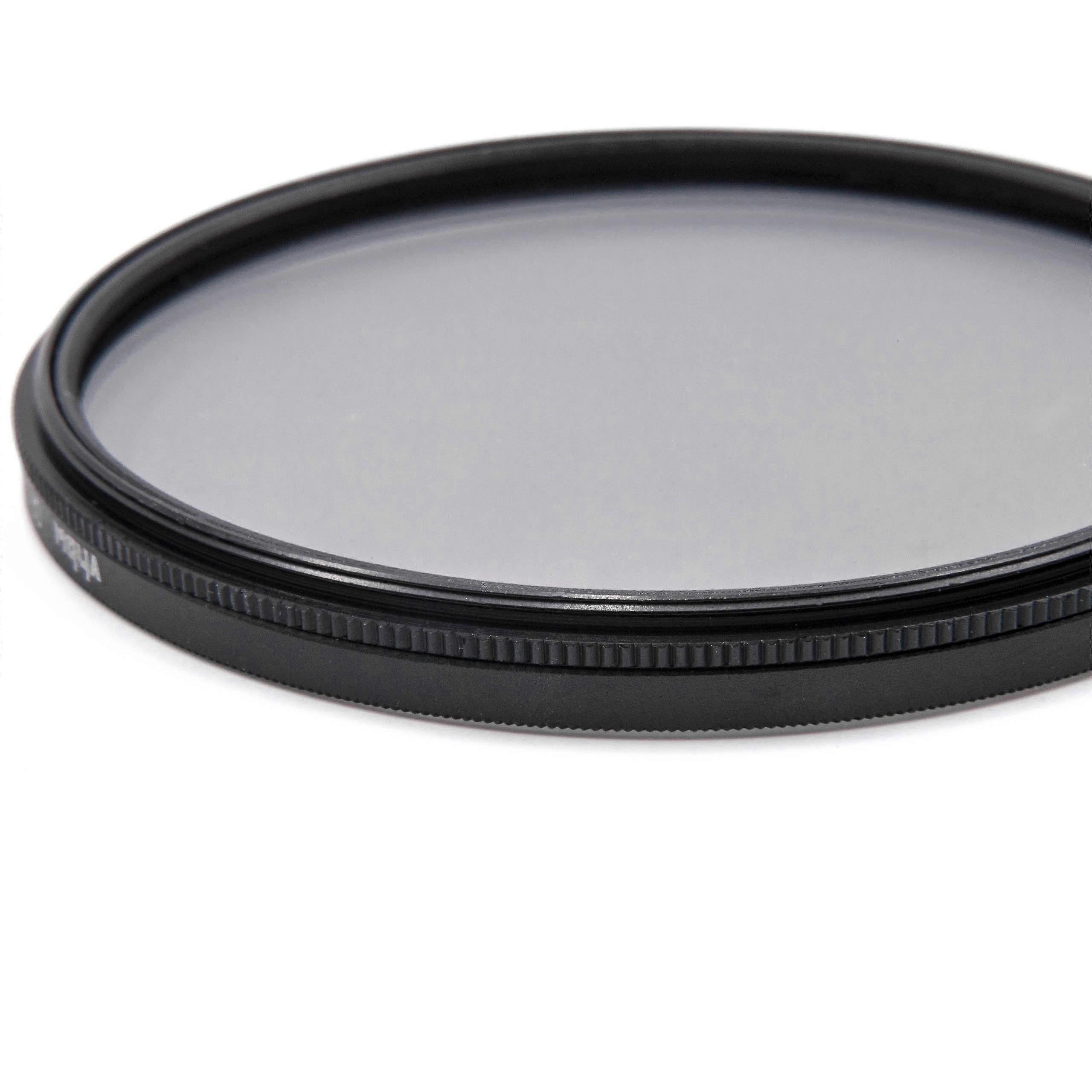 vhbw Universal Polarisationsfilter für Kamera Objektive mit 77mm Filtergewinde - Zirkularer Polfilter (CPL), Schwarz