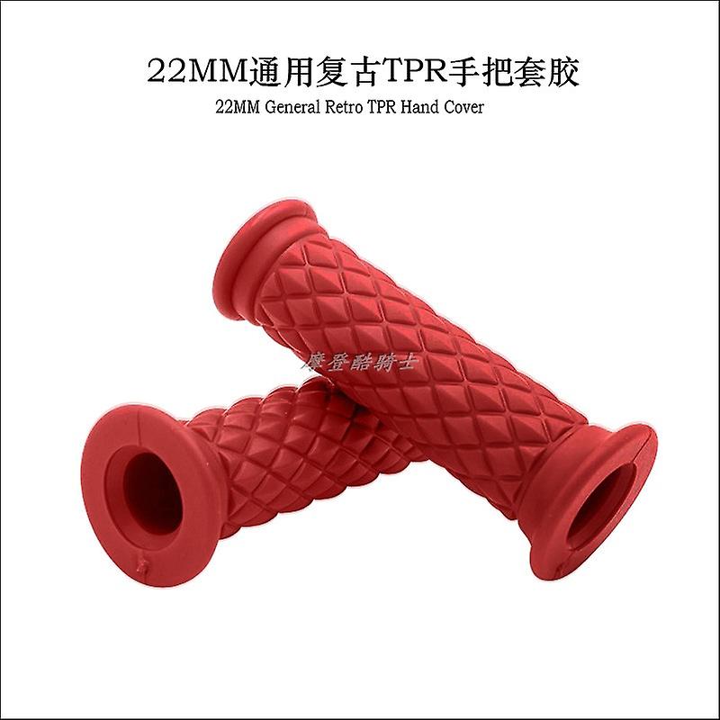 Geeignet für Motorrad OSI Ghost Fire rsz Xunying Qiao 22MM Universal TPR Retro Lenker Kleber Gashebel Lenker
