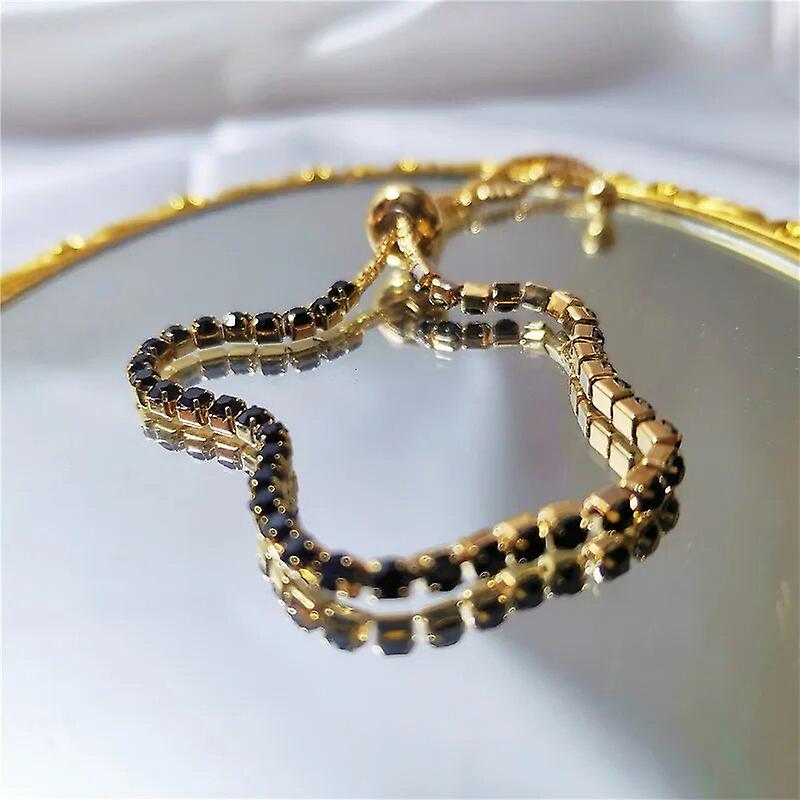 Fashion Crystal Bracelet For Women Luxury Micro Inlaid Zircon Bangles For Women Adjustable Bracelet Jewelry Gift Pulseras Mujer