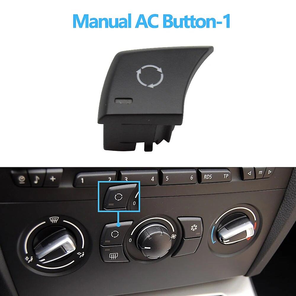 Car Dashbord Air Conditioning Ac Manual Control Button Keys For Bmw 1s 3s X1 E81 E82 E87 E88 E90 E91 E92 E93 E84 64119236778