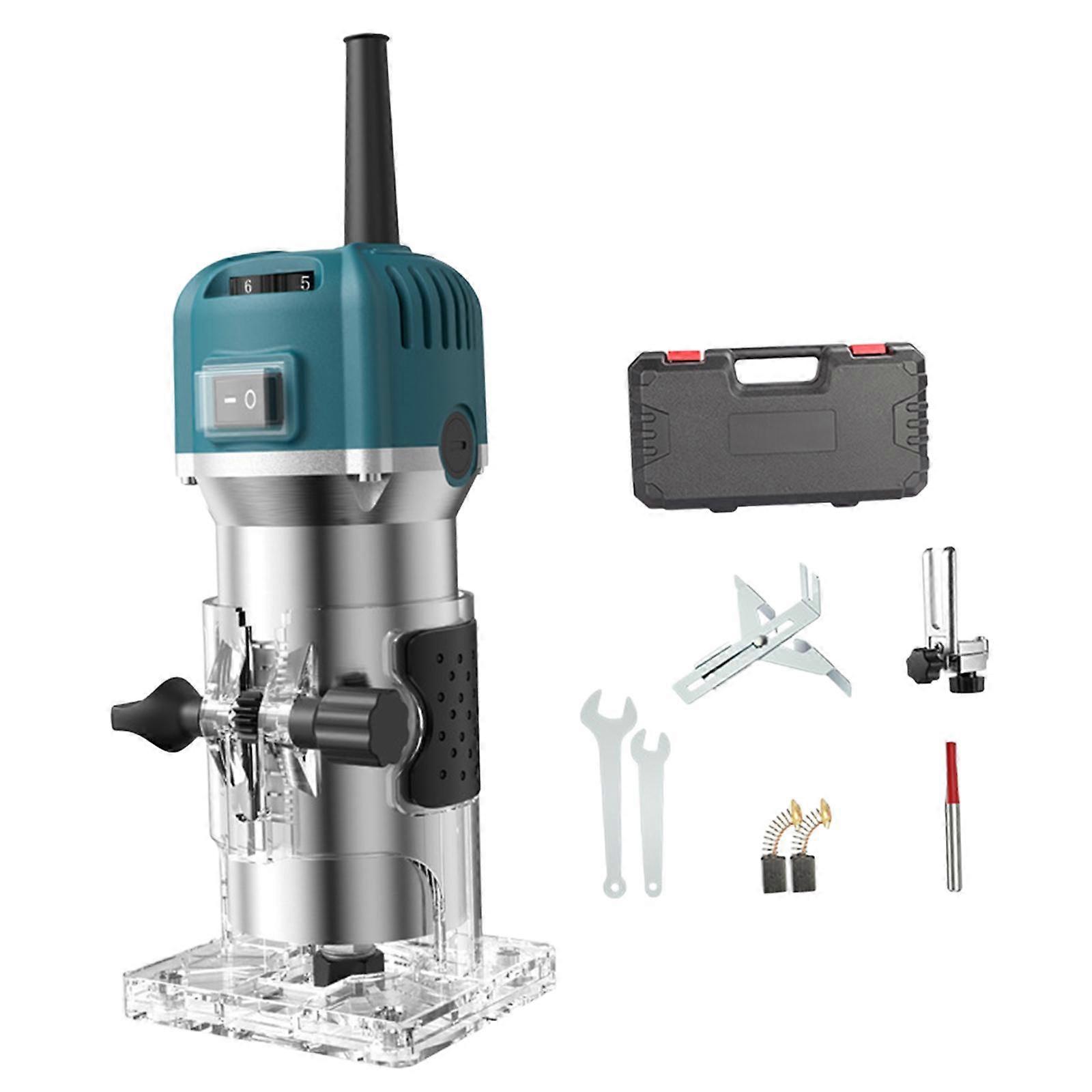 Outil de défonceuse à bois compact Ensemble de tondeuse électrique pour l’encastrement des meubles d’armoire