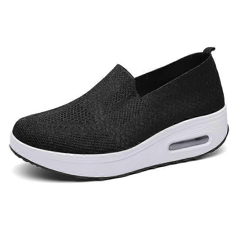 Kvinnors sommarortopediska andningsbara slip on skor