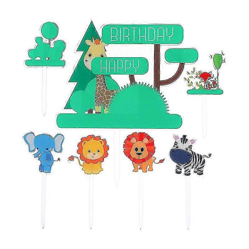 7pcs cake decorations , Cake Topper