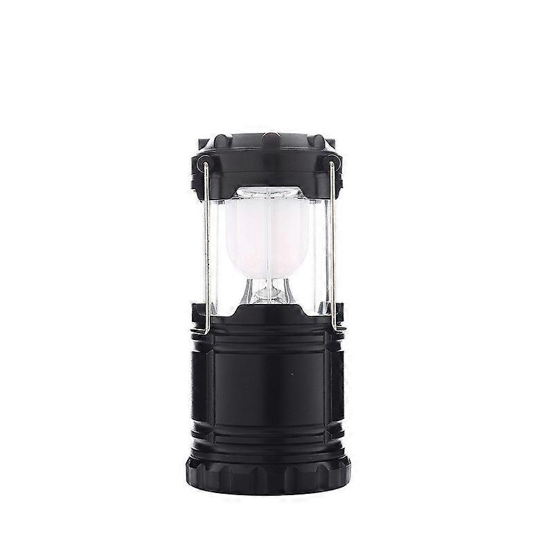 Solar Camping Lantern with Hand Crank, Ultra Bright Portable LED Flashlight, 2500mAh Battery and Run