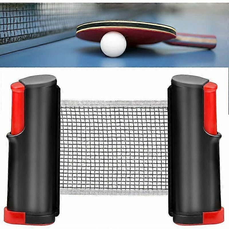 Retractable Ping Pong Net, Portable Ping Pong Table Net Adjustable Length 170cm for Ping Pong Table, Desk, Dining Table