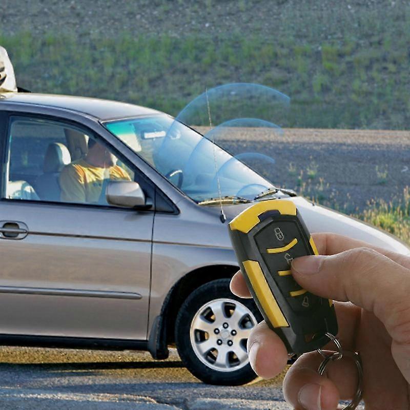 Universal  Car Key Systems Key blade Alarm System Auto Door Remote Central Control Lock less Entry  Alarm System Start Stop Button Engine Push