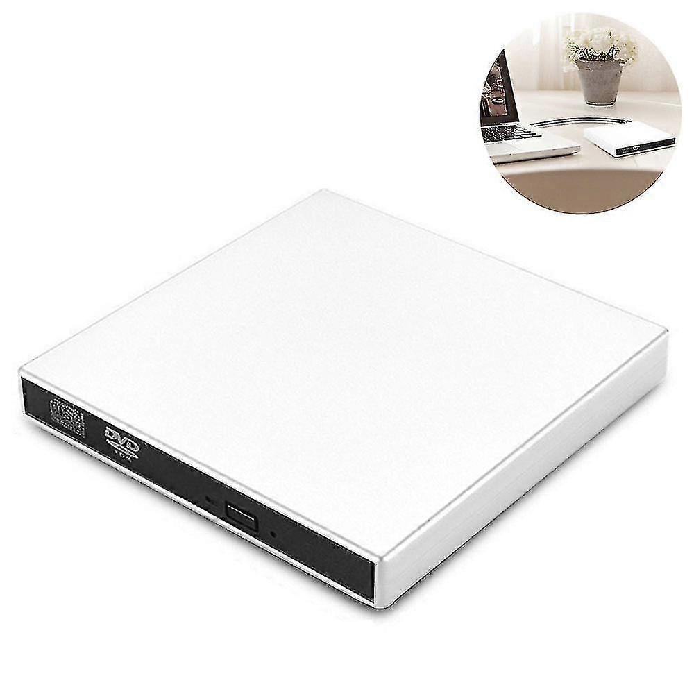 External Cd-rw Burner - White