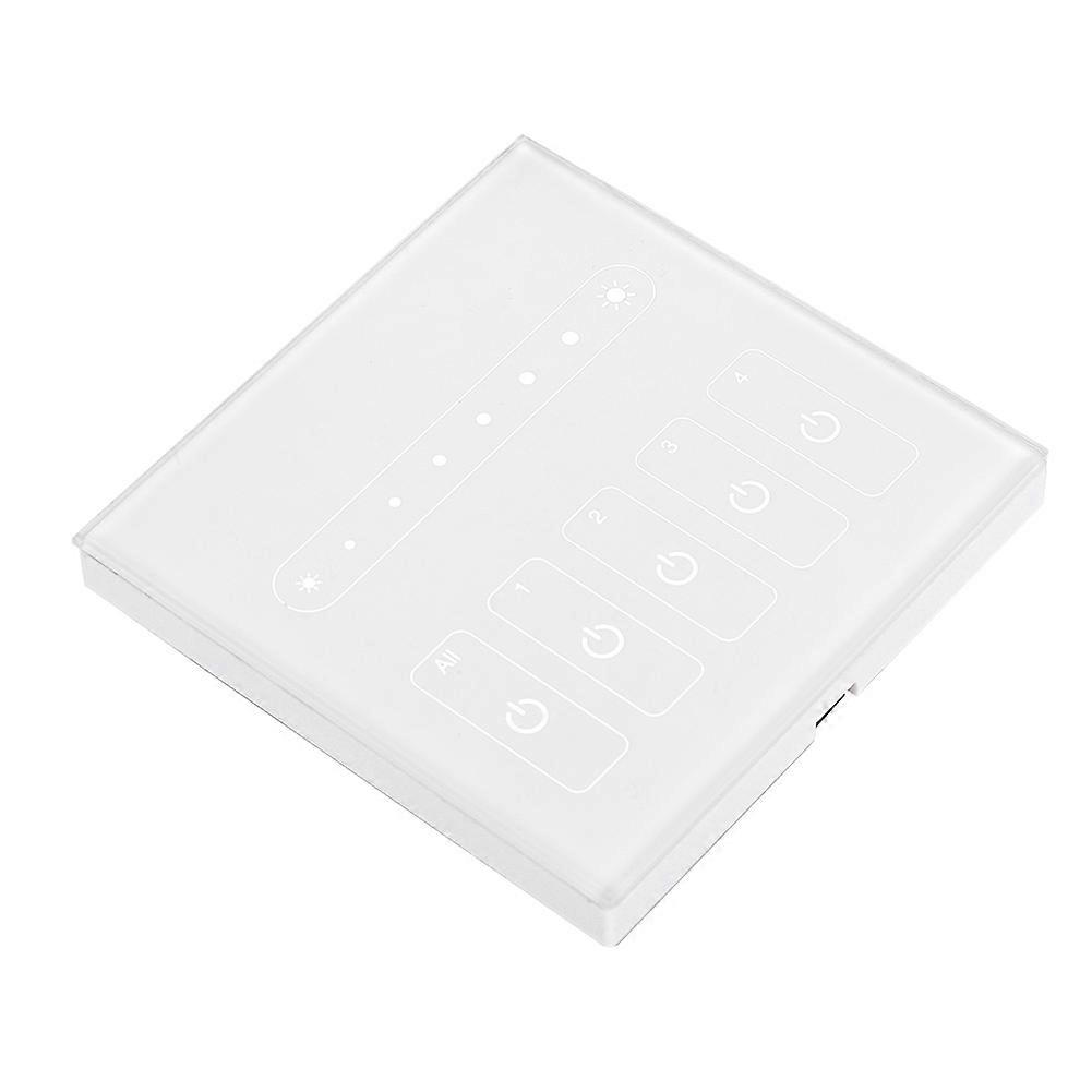 Milight 0-10V LED Panel 2.4G Wireless 4 Zone Touch Panel Controller