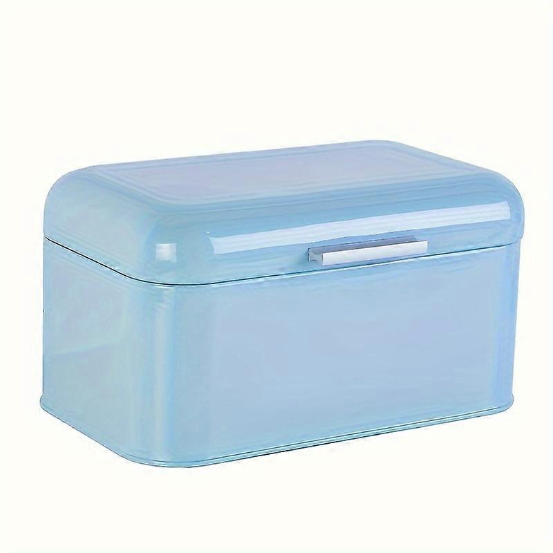 Airtight Stainless Steel Bread Box - Vintage Charm, Leak-Proof Design - Reusable & Durable Kitchen Organizer for Bread, Toast, Fruits, & Veggies, BPA-