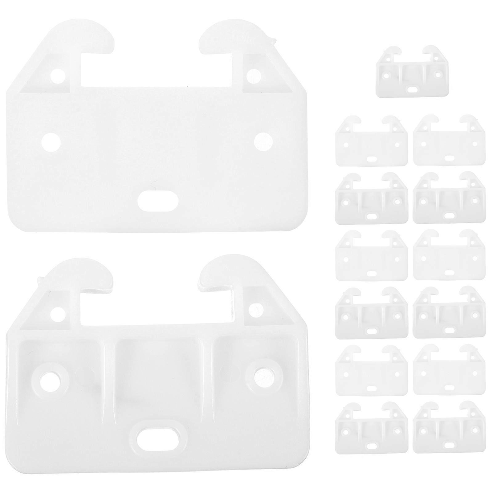15pcs Drawer Stop Drawer Bottom Repair Plastic Drawer Slide Drawer Bumper
