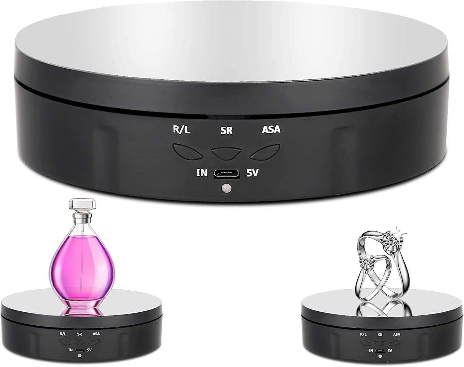 Moottoroitu pyörivä näyttöteline, 360 asteen pyörivä näyttöteline, 3 nopeutta, 3 näyttökulmaa