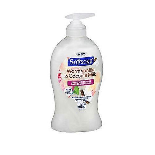 Softsoap Warm Vanilla & Coconut Milk Moisturizing Hand Soap, 11.25 Oz