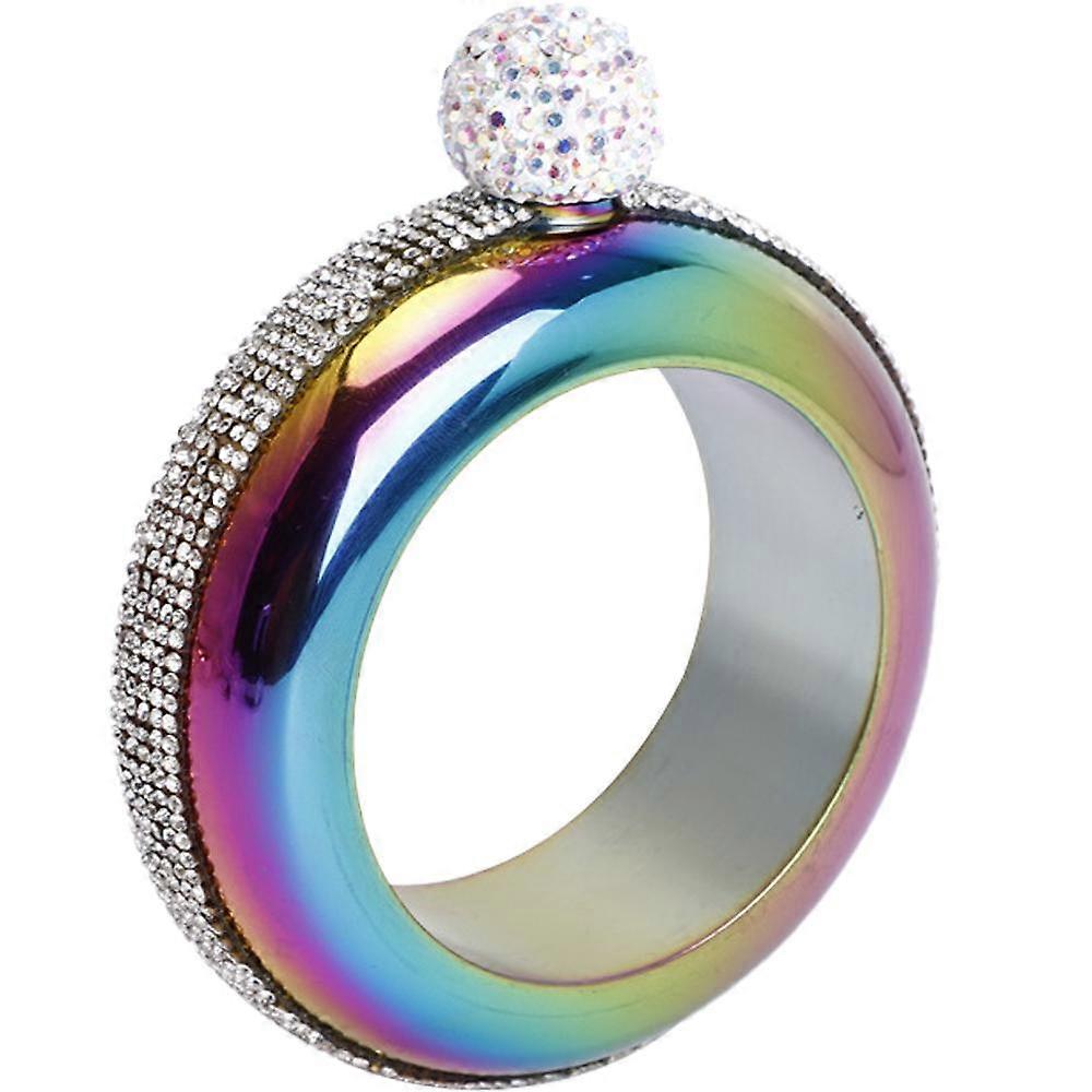 QQDD Bracelet Flask Bangle Flasks Creative Stainless Steel and Hip Flask