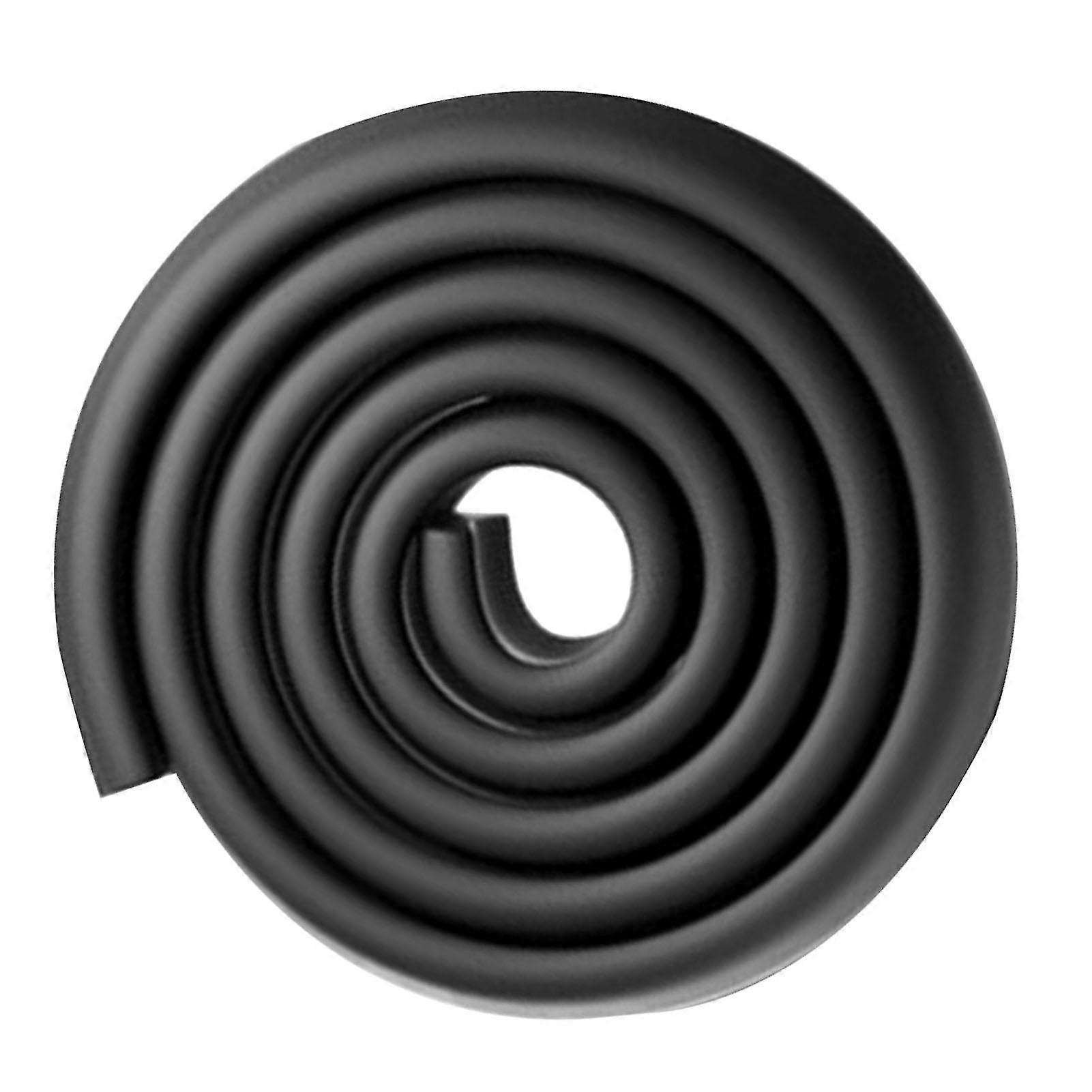 Table Edge Corner Protector L Shape Soft Black Safety Bumper Guard 2m 6.6ft
