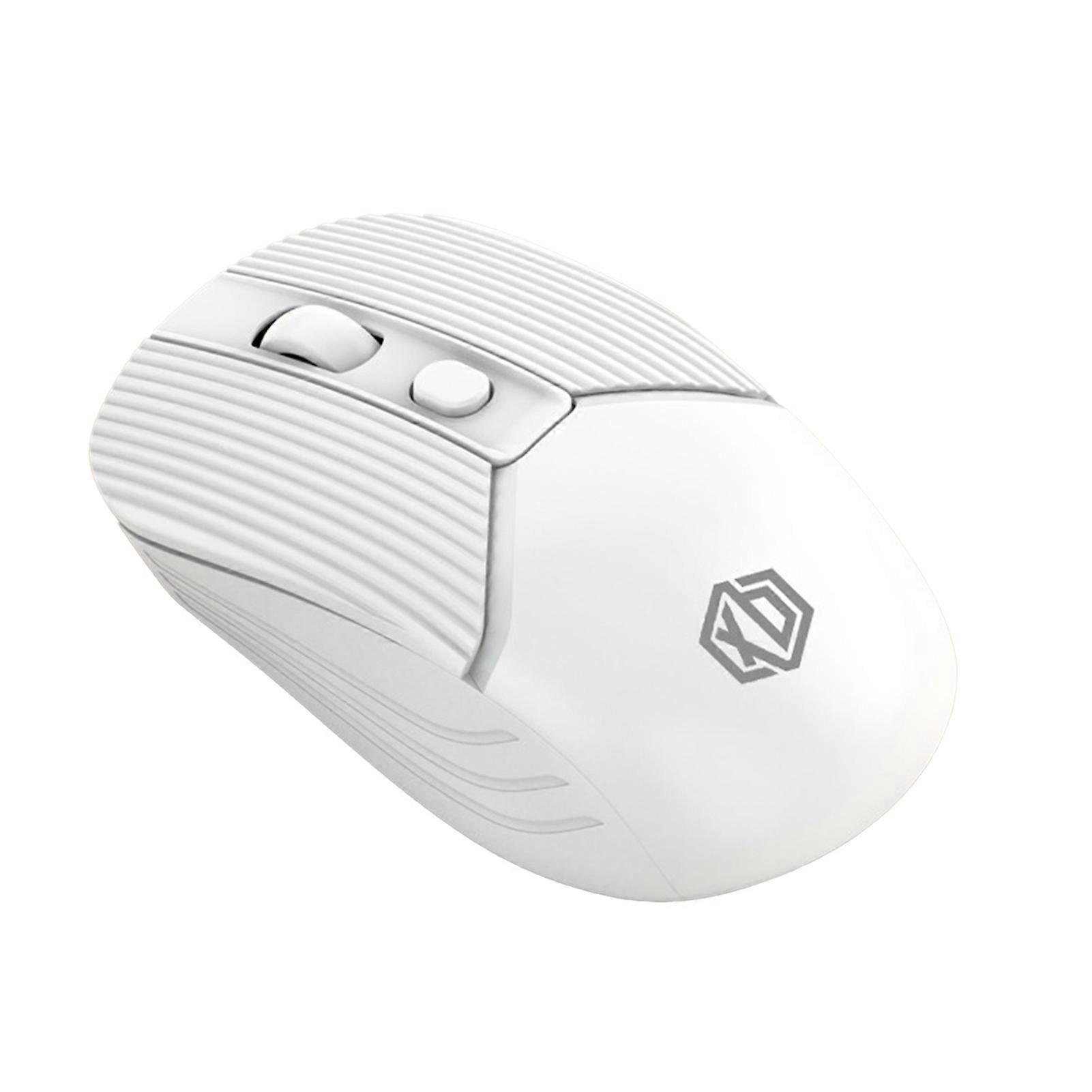 F4 Wireless Mouse Rechargeable High Precision Universal Dual Modes 2.4GHz/Bluetooth-compatible 5.0 Computer Mouse for Desktop