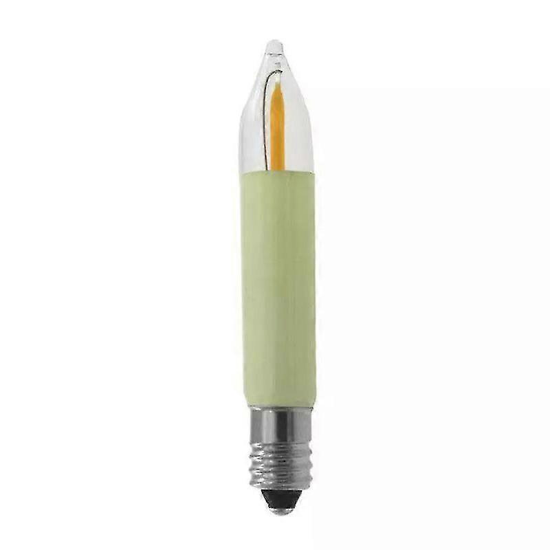 20pcs E10 Led Candle Lamp Small Socket Plug 8-55v 0.1-0.2w Length 65mm Replacement Lamp