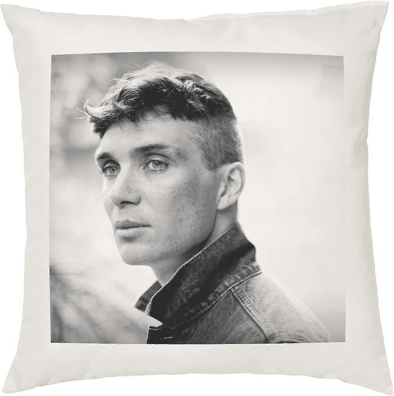 Soft and Durable Cillian Murphy Cushion Pillow - Pop Art - 100% Polyester - Available with or without filling pad - 40x40cm (-SYS19976