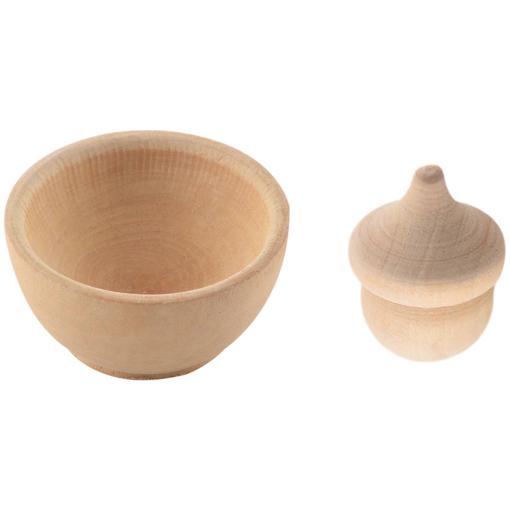 Unfinished Wooden Wooden Natural Wood Counting and Sorting DCor Handicraft Kit DIY for Painting,Ar