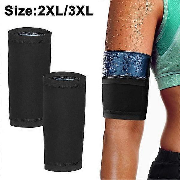 Bran 1 Pair Arm Trimmers: Compression Sweat Bands for Performance