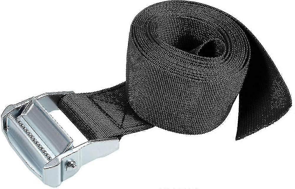 Cam Buckle Tie Down Lashing Strap 3mx50mm 500kg Load Cap Polypropylene For Moving Cargo