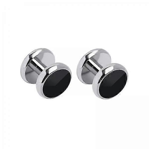 3xcufflinks Og Studs Set Classic For Tuxedo skjorter menn 2 Studs