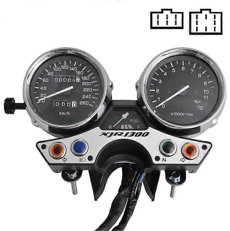 Gauges Cluster Speedometer Tachometer Odometer Case For Yamaha XJR1300 89-97 260 model